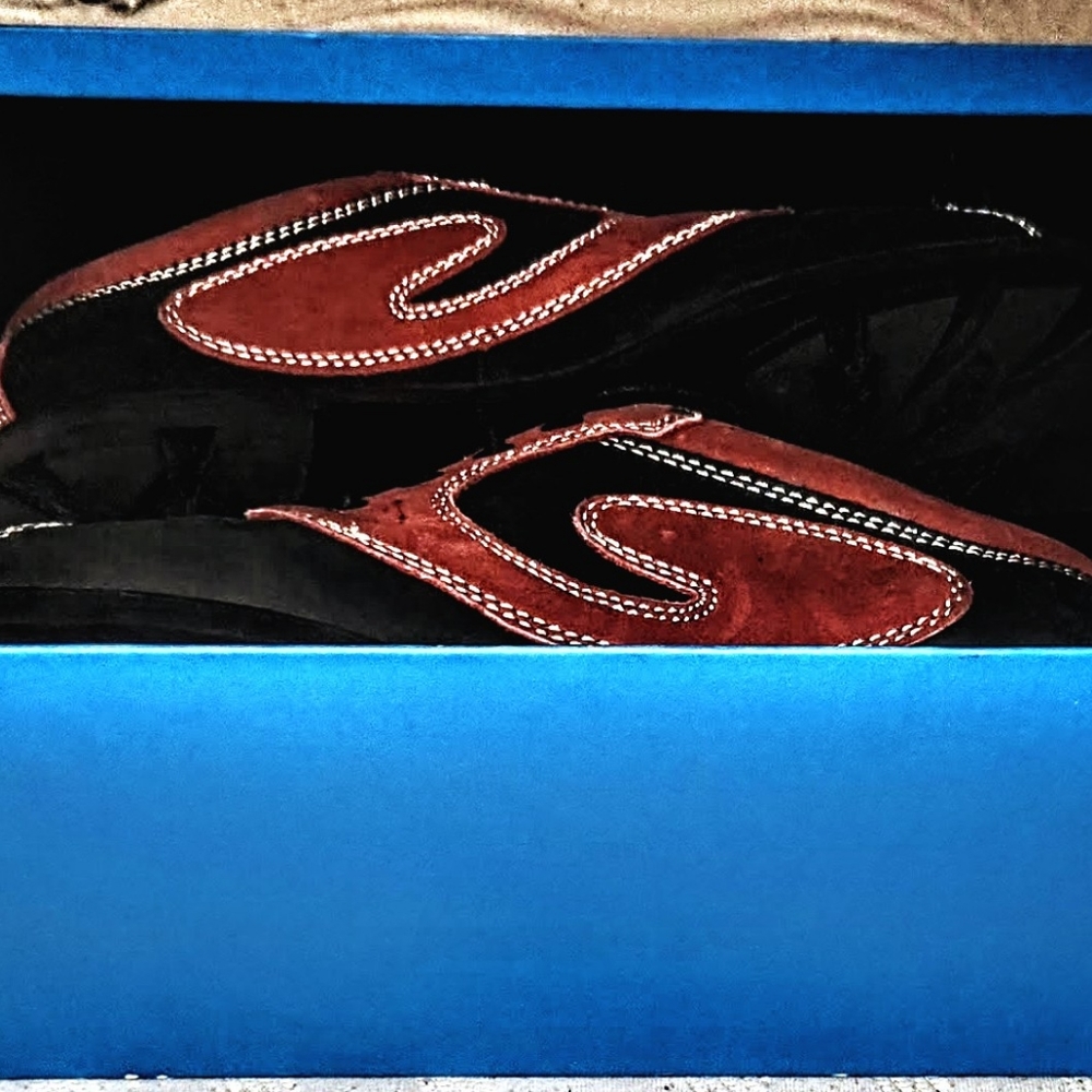 John Fluevog 7th Heaven Supervogs Men's Lace up Derby Shoes Size 10.5